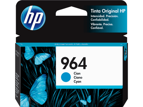 Cartucho de Tinta HP 964 Cian 3JA50AL vista principal