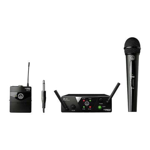 accesorios de audio, video & música-akg-wms40mini2 mix us45a/c
