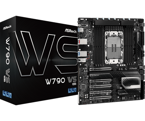 Motherboard Asrock W790 Ws R2.0, Chipset Intel W790, Lga4677, E - Atx de Asrock | first_variant_option_1 — Envío inmediato