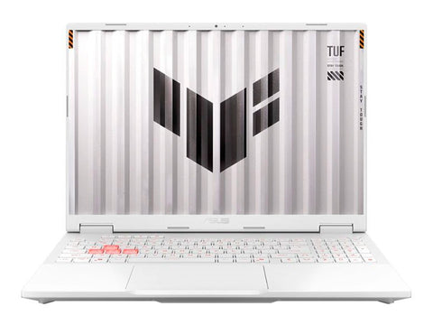 ASUS TUF Gaming A16 FA608UMI-TU255 90NR0KV6-M00J90 Moonlight White, vista frontal abierta