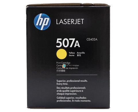 Cartucho de Tóner HP 507A CE402A Amarillo Rendimiento 6.000 páginas Compatible con LaserJet Enterprise M551, M575, M570 Color Profesional y Confiabl CE402A - SMART BUSINESS