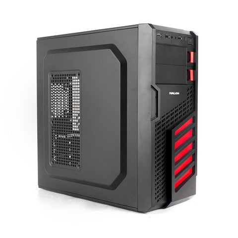 CASE ATX SCORPION 5906, FUENTE 400W, 1xUSB 2.0, 1x USB3.0, Audio HD, 1x12CM LED AZUL COOLER. Medidas: 405 x 178 x 415mm. 2x3.5HDD, 2x2.5SDD interno. SCORPION-5906 - SMART BUSINESS