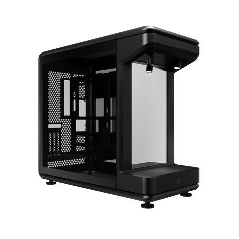 Case Cooler Master MasterFrame 360 Stage LCD ATX con Pantalla 15.6 pulgadas - Negro vista principal