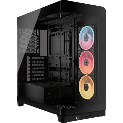 Gabinete Corsair FRAME 4500X LX-R RGB iCUE LINK Mid Tower - Vidrio Panorámico - 3 Ventiladores RGB - CC-9011316-WW vista principal