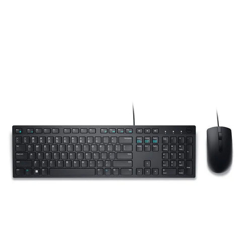 MOUSE + TECLADO DELL KM300C, AMBIDIESTRO, USB, OPTICO, 1000 DPI, COLOR NEGRO, EN ESPAÑOL. - SMART BUSINESS