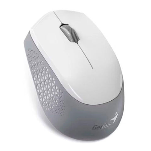 GENIUS NX‑8000S BT RATÓN INALÁMBRICO BLUE‑EYE 1200 DPI BLUETOOTH + USB 2.4 GHZ SILENCIOSO BLANCO‑GRIS 31030034400 - SMART BUSINESS