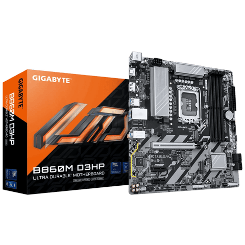 Motherboard GIGABYTE B860M K - B860M K - Chipset Intel B860 - LGA 1851 - Soporte Intel Core Ultra Processors Series 2 - 128GB DDR5 RAM (Max) - 2 Slots - 2x M.2 PCIe - 4x SATA - HDMI - RJ - 45 (Realtek 1.0 Gbps LAN) - Audio HD 7.1 Canales - Formato M... de Gigabyte | first_variant_option_1 — Envío inmediato