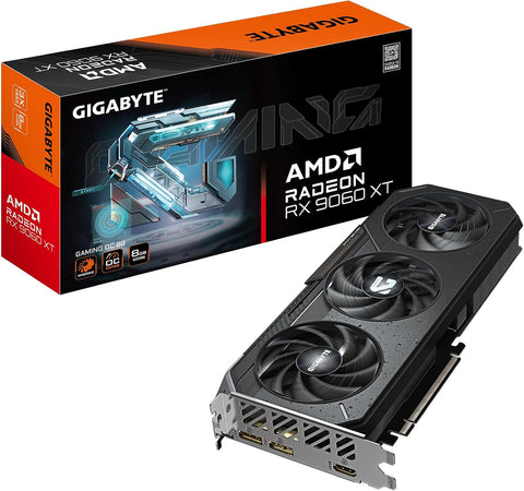 Tarjeta de Video Gigabyte Radeon RX 9060 XT Gaming OC 8G GDDR6 vista principal