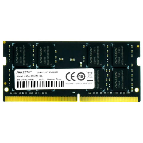 Hiksemi HIKER HSC416S32Z1_16G memoria RAM DDR4 SO-DIMM 16GB, vista frontal