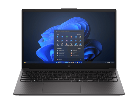 Notebook HP 250R G10 DB9V5AT#ABM vista frontal Dark Ash Silver
