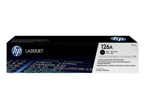 Tóner HP 126A CE310A Negro Original LaserJet