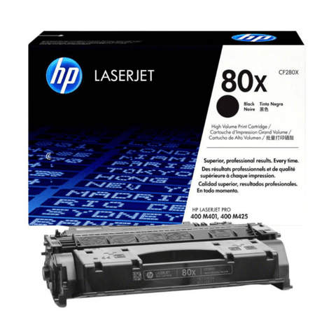 HP CF280X tóner 80X negro vista principal