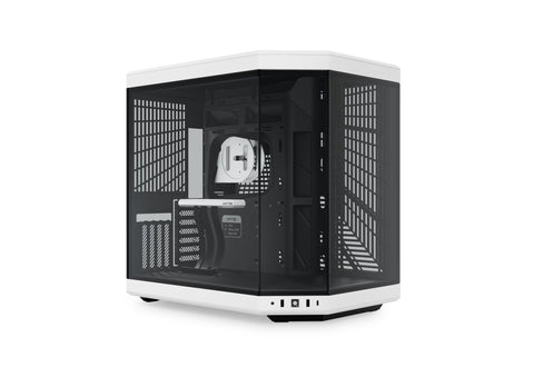 Gabinete HYTE Y70 Panda Mid Tower ATX - Doble Cámara - Riser PCIe 4.0 - GPU 422mm - CS-HYTE-Y70-BW vista principal