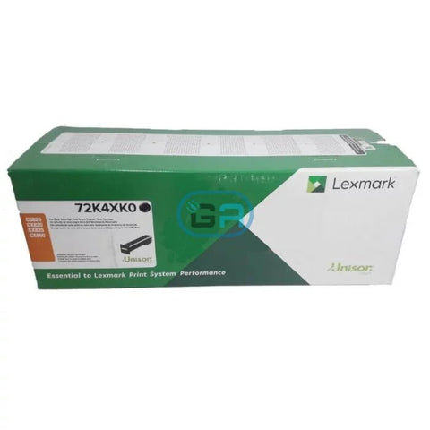 Tóner original Lexmark 72K4XK0 negro de 33,000 páginas con empaque