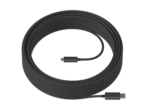 Cable Logitech Strong USB 3.2 Gen 2 de 25 metros, código 939-001802