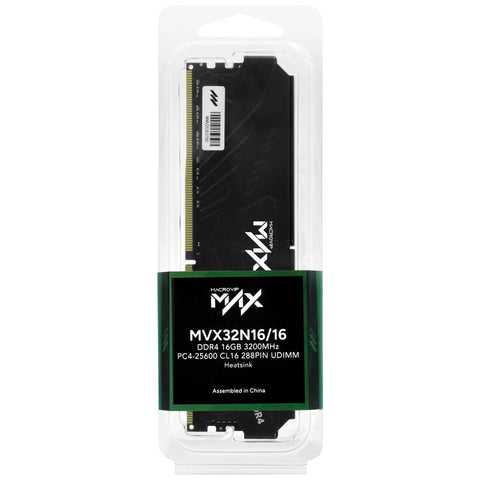 Memoria RAM Macrovip Max DDR4 16 GB MVX32N16/16
