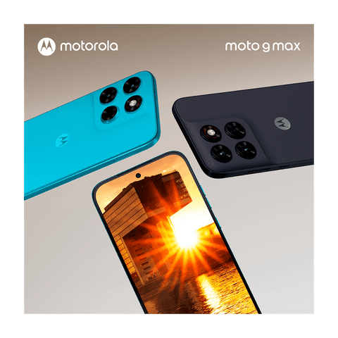 Smartphone Motorola Moto G Max 5G 8GB + 256GB Gris Grafito - Pantalla 6.8" 1.5K AMOLED 120Hz - Cámara 200MP vista principal