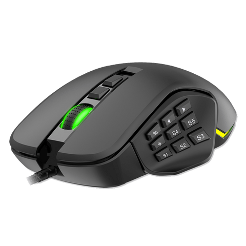 MOUSE GAMING ANTRYX CHROME STORM XCALIBUR DPI 16400, RGB (AGM - CS7500K) GARANTIA: 12 MESES AGM-CS7500K - SMART BUSINESS