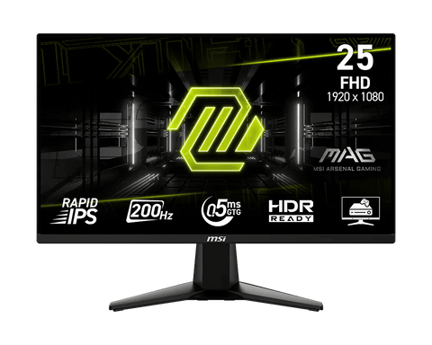 Monitor MSI MAG 255F E20 vista frontal
