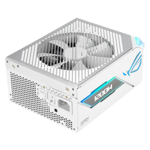 Asus ROG-THOR-1200P3-WHITE-GAMING fuente de poder vista principal