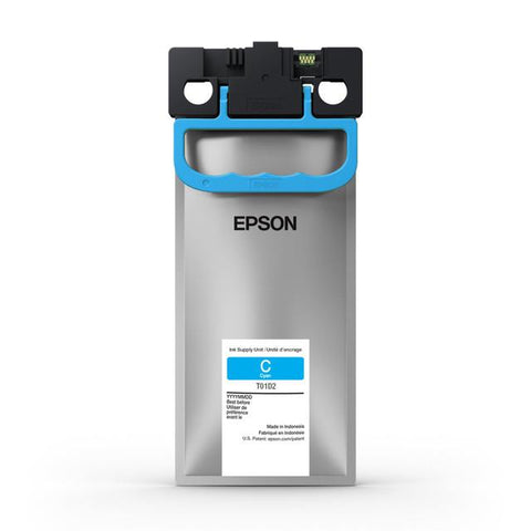 Tinta Epson T01D200 Cian Alta Capacidad 20,000 Páginas Tecnología DURABrite Ultra Compatible con WorkForce Pro WF‑C529R / WF‑C579R Secado Rápido y Colores Brillantes T01D200 - SMART BUSINESS