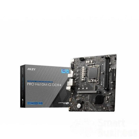 Motherboard Msi Pro H610M-G Ddr4, Chipset Intel H610, Lga1700, Matx - SMART BUSINESS