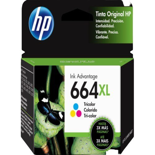 HP 664 XL – CARTUCHO DE TINTA TRICOLOR ALTA CAPACIDAD COMPATIBLE CON IMPRESORAS HP PIXMA CALIDAD DE IMPRESIÓN BRILLANTE Y CONFIABLE