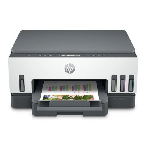 P Smart Tank 720 – Impresora Multifuncional Inalámbrica a Color, 23 ppm, Doble Cara Automática, Wi-Fi Direct, App HP Smart, Alta Resolución 4800 x 1200 dpi, Ideal para hogar y oficina