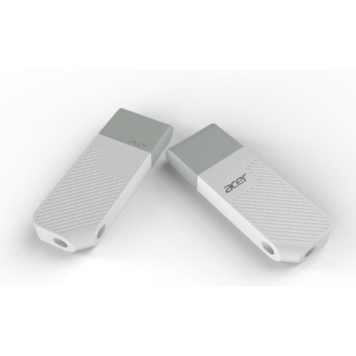 MEMORIA USB ACER UP200, 64GB, USB A 2.0, LECTURA 30MB/S, ESCRITURA 15MB/S, BLANCO