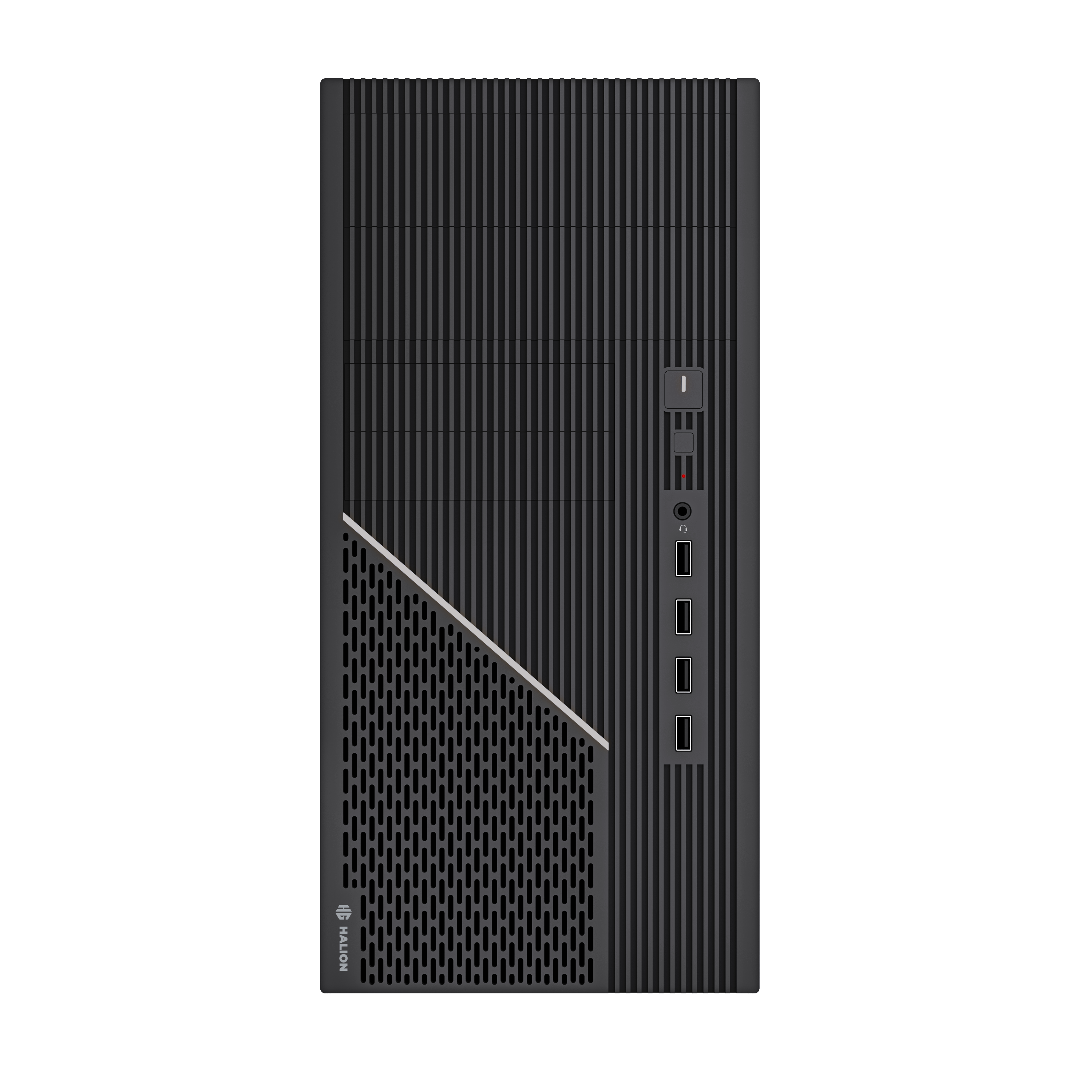 CASE MATX 6526, FUENTE 600W, 4xUSB 2.0, 1xTRRS, ATX 600W, Medidas: 372 x 178 x 353mm