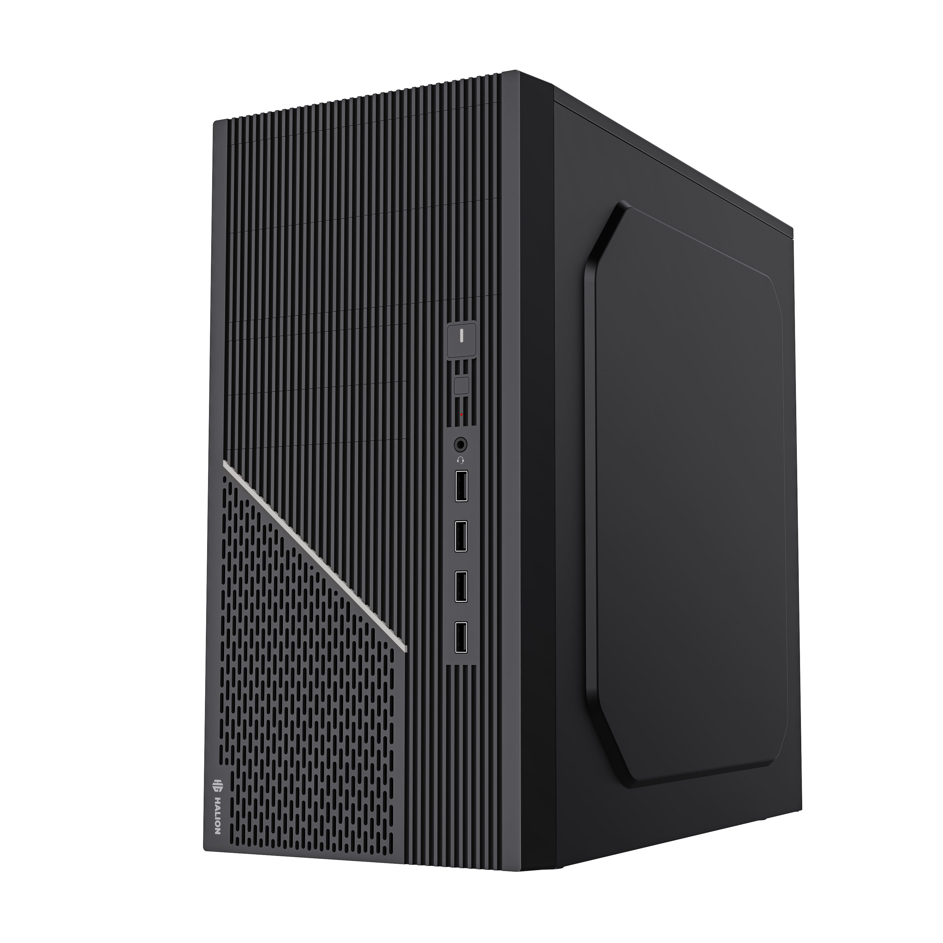 CASE MATX 6526, FUENTE 600W, 4xUSB 2.0, 1xTRRS, ATX 600W, Medidas: 372 x 178 x 353mm