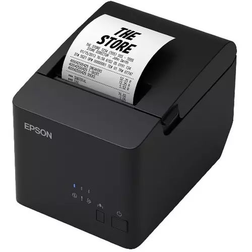 Epson TMT20IIIL-002 Impresora de Tickets, Térmica Directa, Alámbrico, USB, Negro