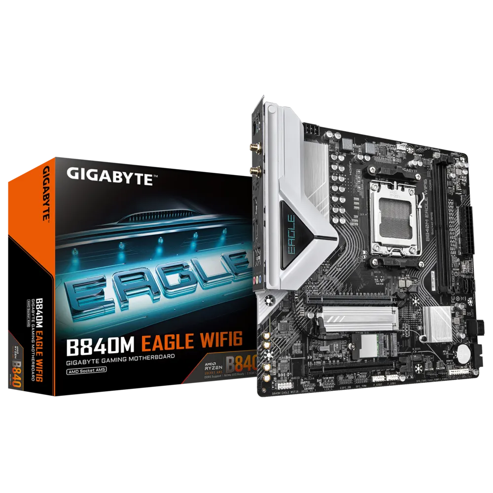 PLACA BASE ASROCK B840M GAMING – MICRO ATX, IDEAL PARA JUEGOS, 4 PUERTOS SATA, DISEÑO RGB