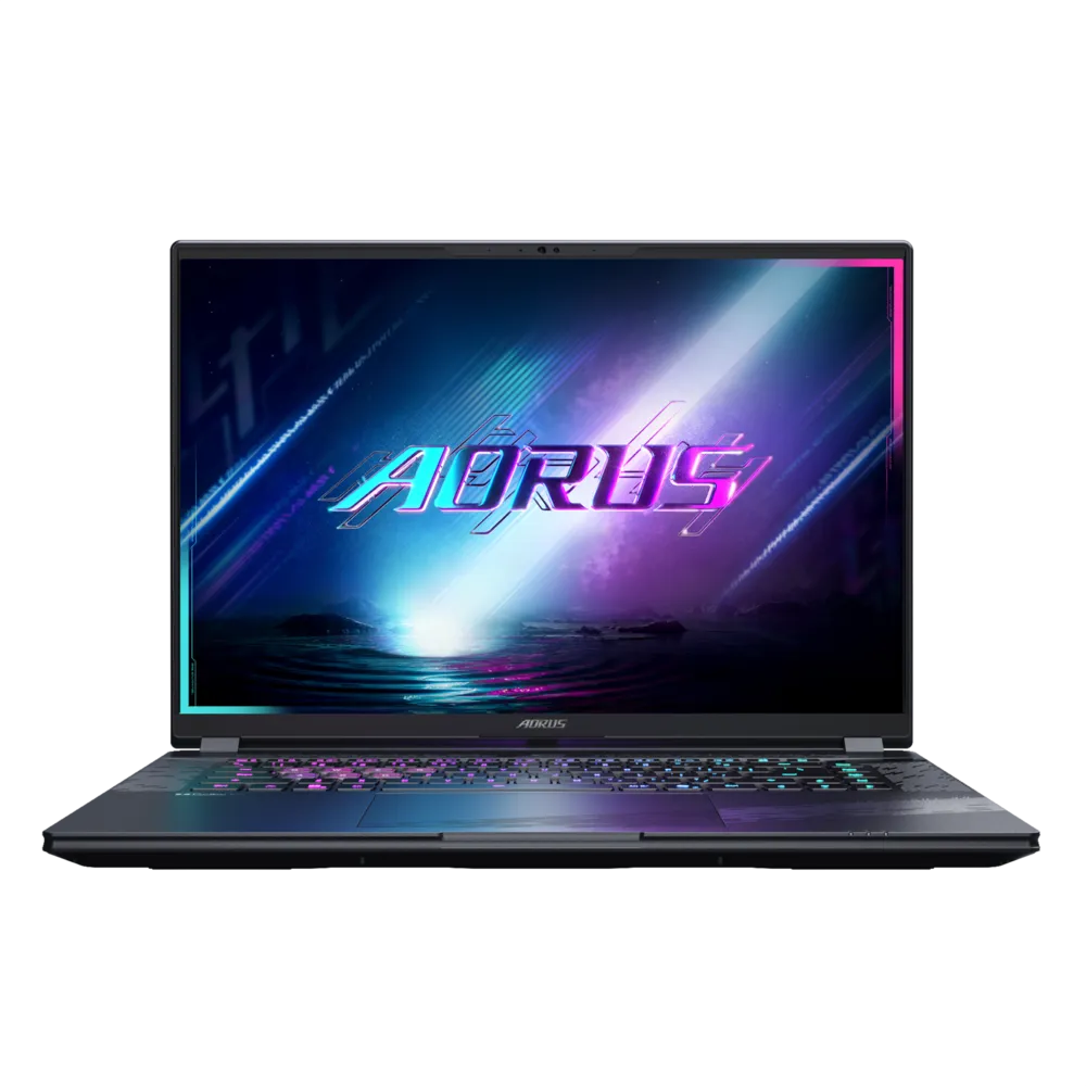 LAPTOP GAMER AORUS ELITE 16" QHD+ 240HZ, INTEL CORE I9 14VA GEN, 32GB RAM, 1TB SSD, RTX 4070 8GB, WINDOWS 11 - NEGRA