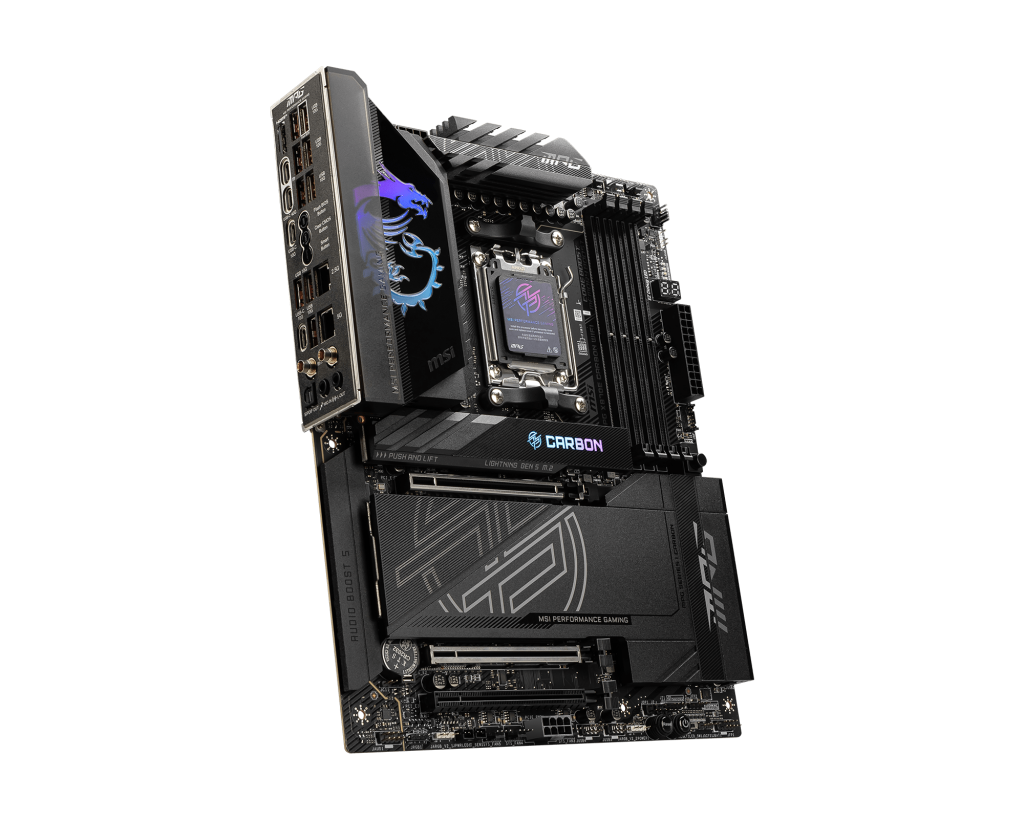 Placa madre MSI MPG X870E Carbon WiFi – Socket AM5, DDR5 , PCIe 5.0 y Wi-Fi 7