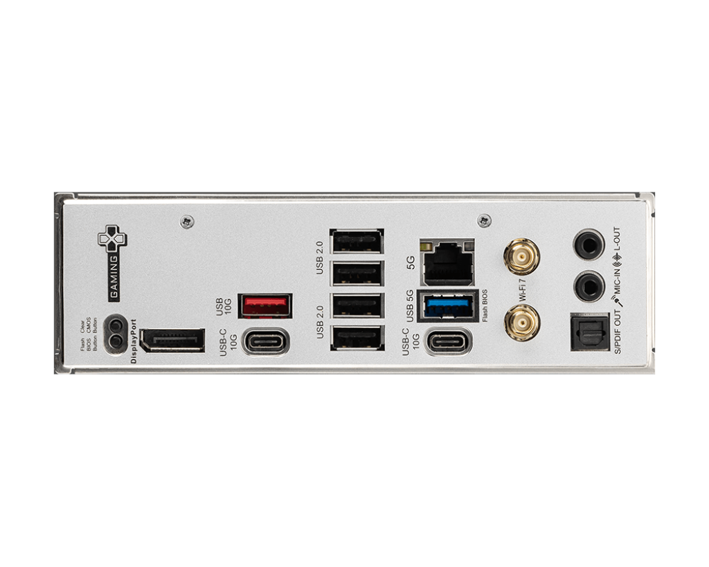 MSI B850 GAMING PLUS WIFI AM5 MOTHERBOARD DDR5 PCI EXPRESS 5 0 WIFI7 BT5 4 4X DIMM ATX