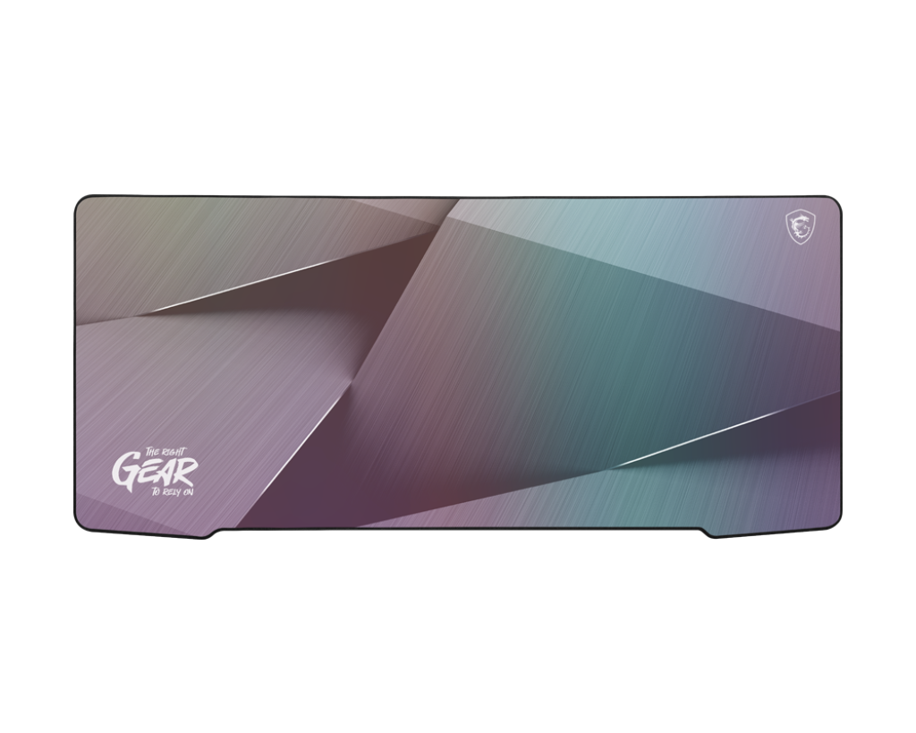 ALFOMBRILLA GAMING MSI AGILITY GD72 GLEAM EDITION • EXTRA GRANDE • SUPERFICIE TEXTURIZADA PARA PRECISIÓN • BASE ANTIDESLIZANTE • DISEÑO EXCLUSIVO PARA GAMERS