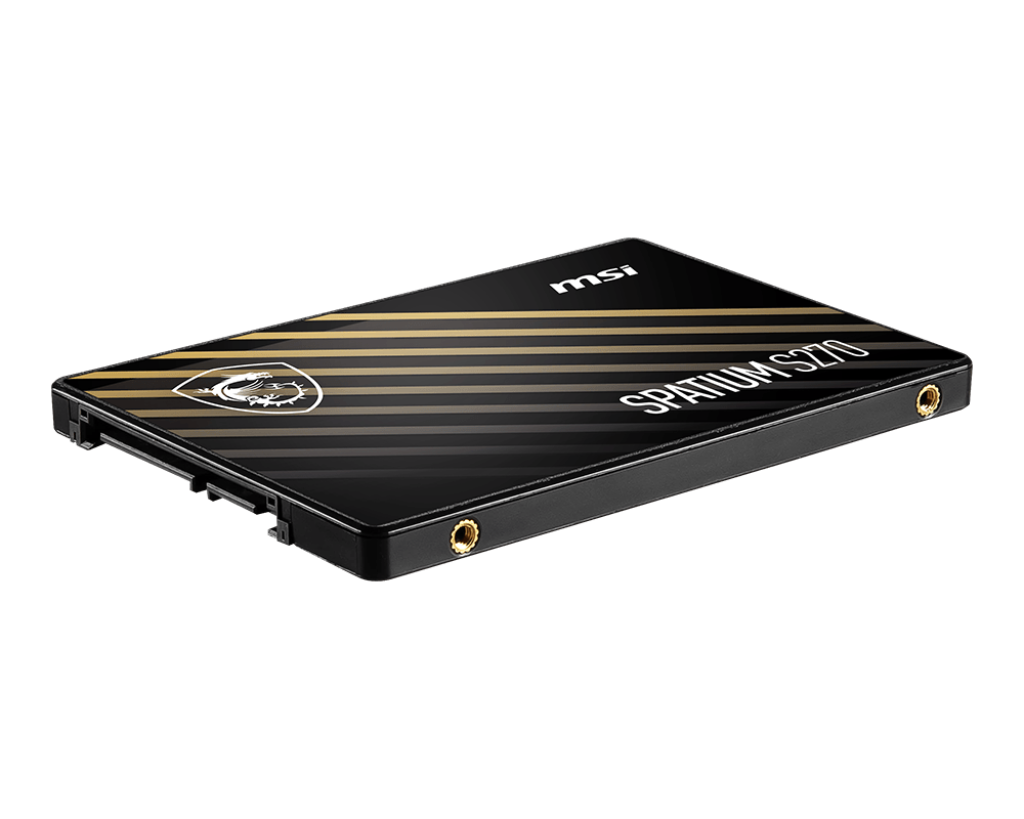 SSD MSI SPATIUM S270 SATA 2.5” 960GB • ALTA VELOCIDAD DE LECTURA Y ESCRITURA • ALMACENAMIENTO CONFIABLE • IDEAL PARA OPTIMIZAR EL RENDIMIENTO DE TU PC O LAPTOP