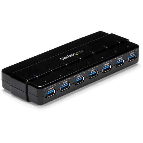 STARTECH.COM CONCENTRADOR LADRÓN USB 3.0 DE 7 PUERTOS - HUB DE SOBREMESA CON ADAPTADOR DE ALIMENTACIÓN - HUB