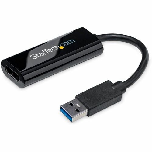 ADAPTADOR STARTECH USB32HDES – USB 3.0 A HDMI, MULTIMONITOR, 1920X1200, COLOR NEGRO