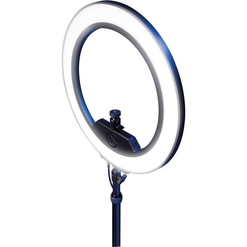 ELGATO ARO DE LUZ LED 10LAC9901, LUZ AJUSTABLE, 43.2CM, NEGRO