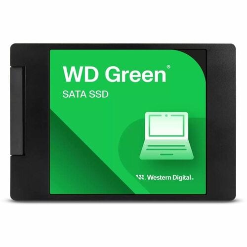 WD GREEN WDS240G3G0A – SSD INTERNO 240 GB • SATA III 2.5" • LECTURA HASTA 545 MB/S • BAJO CONSUMO Y DISEÑO CONFIABLE