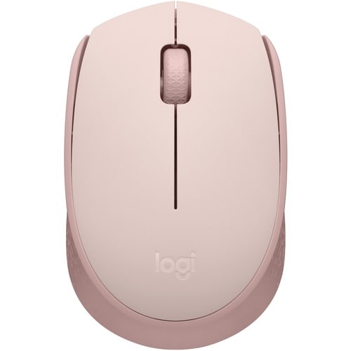 MOUSE ERGONÓMICO LOGITECH M170, INALÁMBRICO, ÓPTICO, 1.000DPI, RF INALÁMBRICO, ROSA