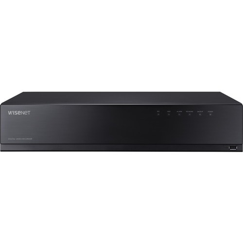 HANWHA VISION DVR PENTABRID 16CH AHD HDTVI HDCVI H.265 CON AUDIO Y ALARMAS