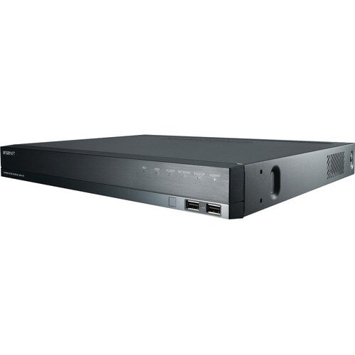 NVR HANWHA 8 CANALES XRN-820S CON 2 DISCOS DUROS, CAPACIDAD DE 12TB CADA UNO, 3X USB Y 8X RJ-45 PARA SEGURIDAD Y VIGILANCIA EFICIENTE