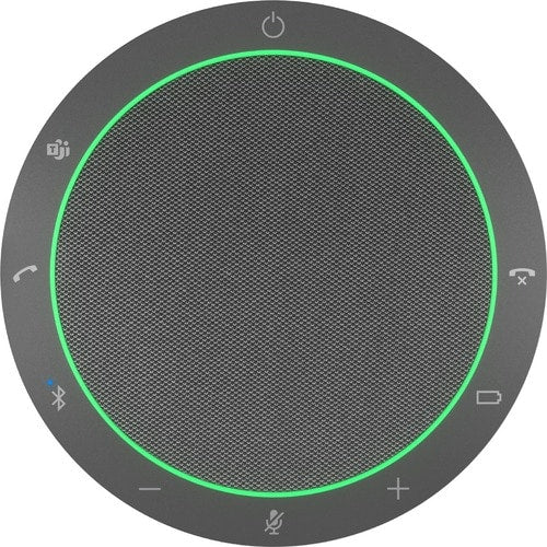 Jabra Speak2 55 MS Altavoz de Conferencia Bluetooth y USB, Alámbrico/Inalámbrico, Gris – Sonido Claro para Reuniones Profesionales