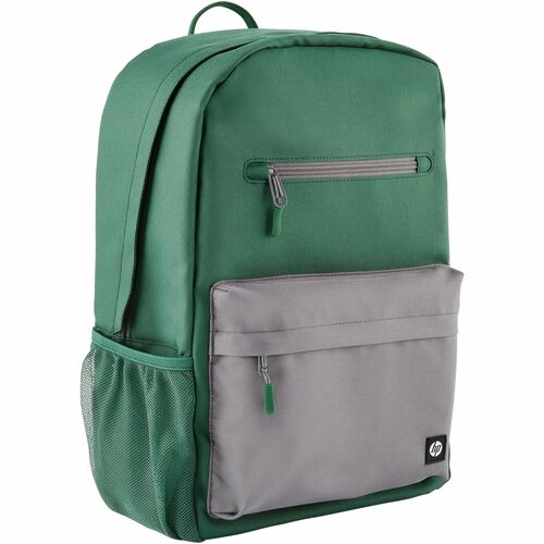 MOCHILA HP CAMPUS PARA PORTÁTIL DE 39.6CM (15.6") - GRIS, VERDE - A PRUEBA DE LLUVIA - ESPUMA DE POLIETILENO, LDPE - 17L