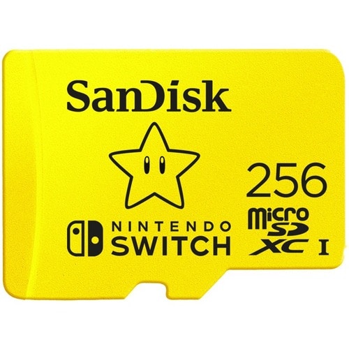 SANDISK NINTENDO SWITCH - TARJETA DE MEMORIA FLASH - 256 GB