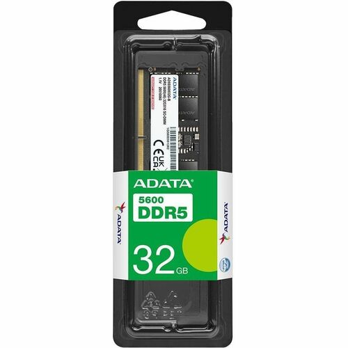 MEMORIA RAM PARA LAPTOP ADATA AD5S560032G DDR5, 5600MHZ, 32GB, ECC CL46, 262-PIN SO-DIMM