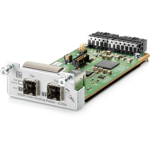 HPE ARUBA - MÓDULO DE APILAMIENTO DE RED 2 - PARA HPE ARUBA 2930M 24 SMART RATE POE+ 1-SLOT